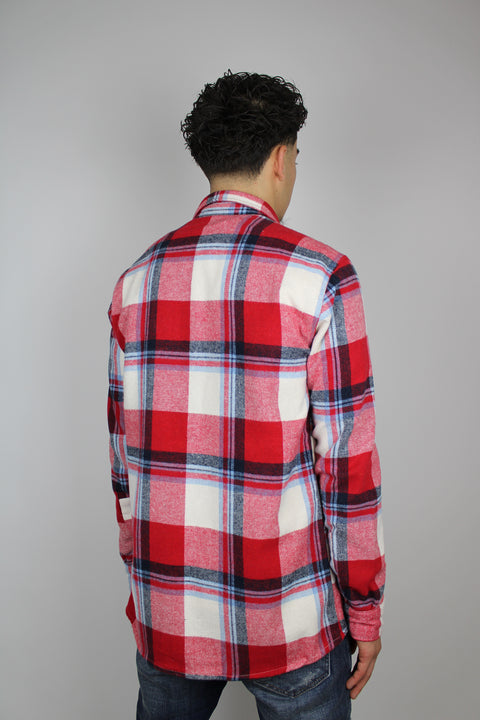 Geruite blouse 'Jeff'