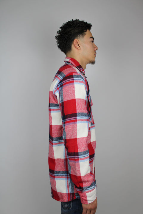 Geruite blouse 'Jeff'