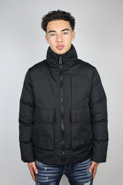 Puffer Jacket 'Zwart'