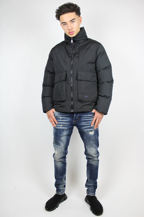 Puffer Jacket 'Zwart'